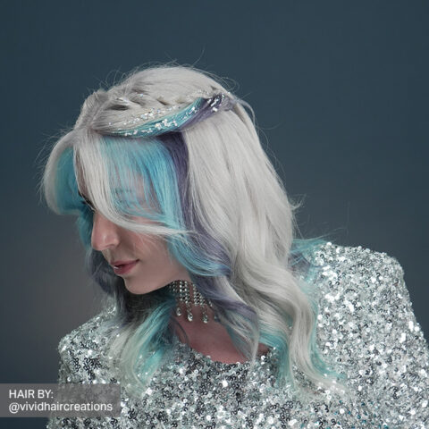 The Shimmering Snow Queen Elicits Icy Shivers of Frozen Enchantment