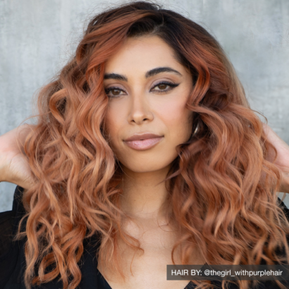 HydraGloss Blooms with this Rooted Rose Gold Radiance