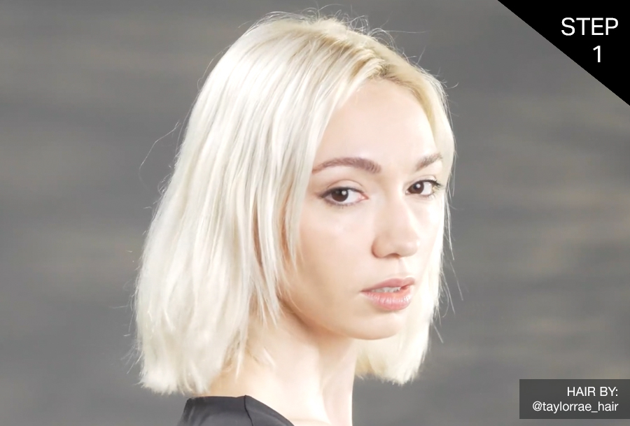 Woman with Lightened Hair