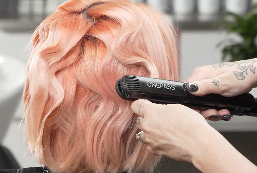 Styling of VIVIDS Peach Fuzz: Color Trend of the Year