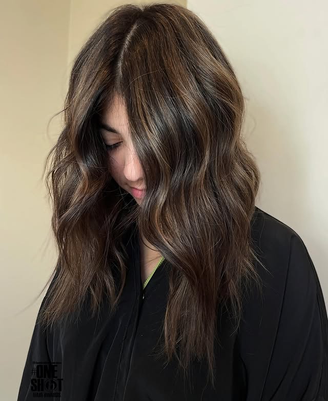 Mocha Mousse Hair Color, image by @creationsbylauren_ on Instagram