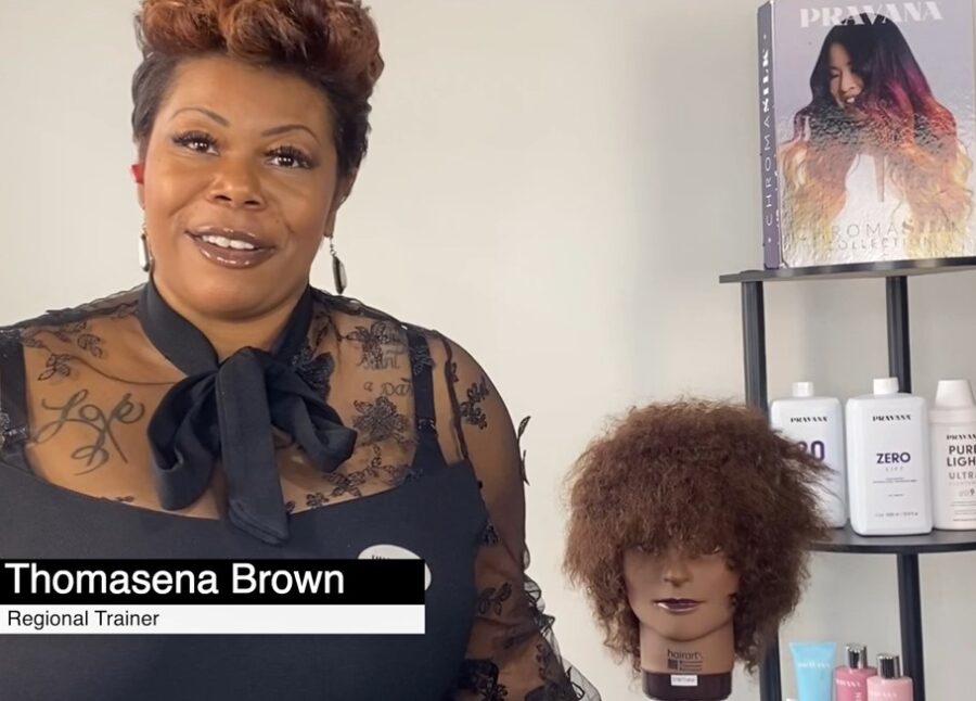 Balayage for Textured Hair - Thomasena Brown