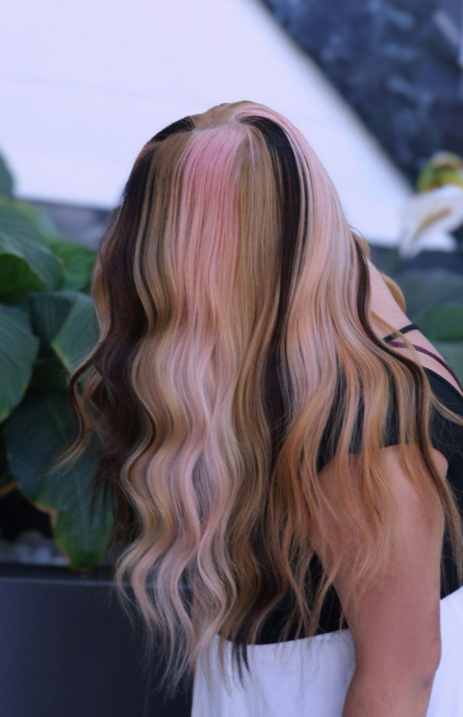 Waves of Neapolitan Hair, image by @afterglow.ash on Instagram