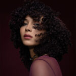 Female Model with PRAVANA 4RR Dark Intense Red Brown