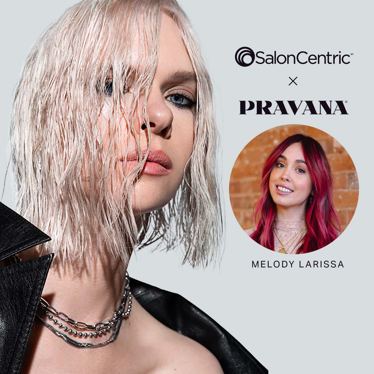 Pravana Blonde Deco: Taking Blondes to New Brights Digital Event by Melody Larissa